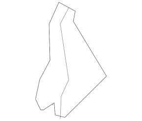 Windscreen wiper seal right Hyundai Kona 18-23