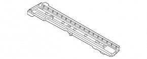 Trunk floor bracket right Porsche Cayenne 958 11-14