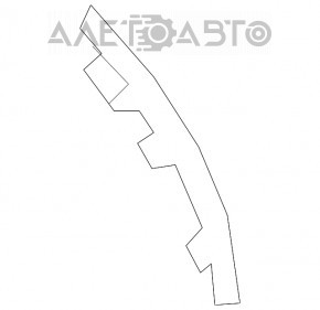 Rear bumper reflector right Mercedes W167 GLE 350 450 20-23