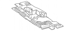 Tool tray for Mercedes X247 GLB 20-26