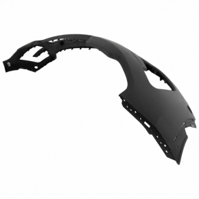 Front bumper upper part Ford Explorer 16-17 rest for 6 park with plug