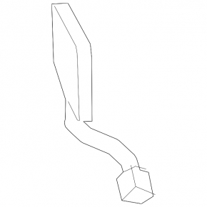Ford Fusion mk5 19-20 Front Bumper Tow Hook Cap