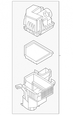 Air Filter Housing Nissan Sentra 20-23