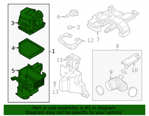 Air Filter Housing Nissan Sentra 20-23