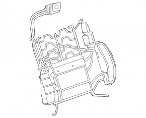 Cadillac CTS 14-Motorized Passenger Seat Lumbar Support