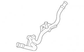 Cooling system hoses Infiniti G25 G35 G37 4d 06-14