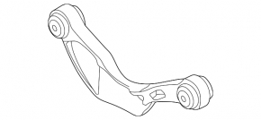 Upper rear right control arm Volvo S60 19-25