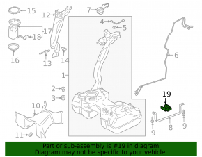 Fuel pump control unit Audi Q3 83A 19-20