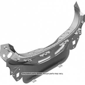 Chevrolet Bolt EV 22-23 rear panel on body, blue