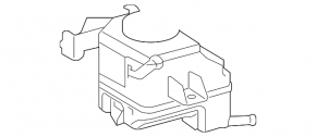 Toyota Rav4 19-hybrid brake fluid reservoir with lid