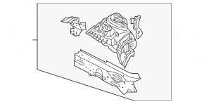 Front right quarter Audi A6 C8 19-23