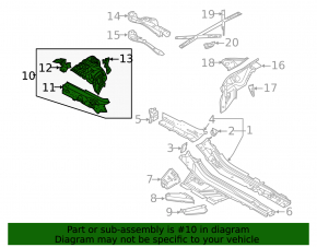 Front right quarter panel for Audi A6 C8 19-22