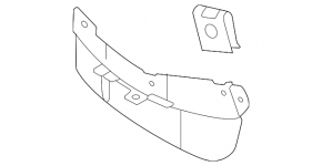 Mudguard front left Audi Q7 16-