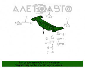 Rear subframe Lexus RX300 RX330 RX400h 04-09 FWD
