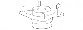 Front shock absorber support left Honda CRV 12-14 GSP