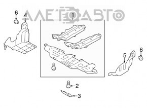 Arch protection side right Subaru Forester 14-18 SJ