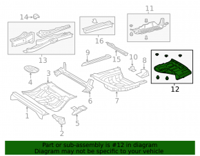 Rear protection Toyota Camry v50 12-14 usa