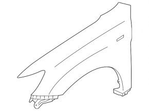 Front right wing Mitsubishi Outlander Sport ASX 11-15