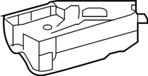 Trunk tray Infiniti QX30 17-