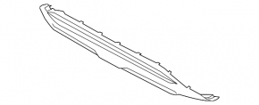 Rear bumper lower trim Hyundai Kona 18-21 1.6, 2.0