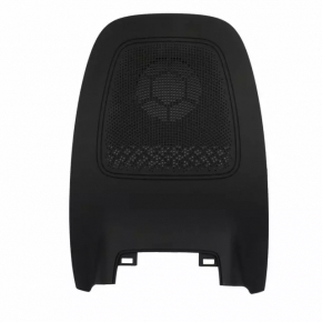 Upper center front panel trim for Ford Ecosport 18-22 speakers, black, 2 pieces