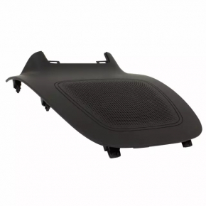 Upper center front panel trim for Ford Ecosport 18-22 speakers, black, 2 pieces