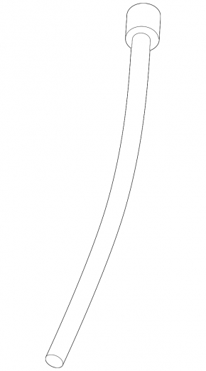 Upper foot-operated trunk opening sensor for the Land Rover Range Rover Evoque 16-18