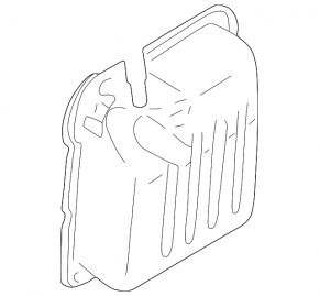 Mitsubishi Galant 03-13 automatic transmission oil pan