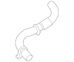 Left cooling pipe Toyota Rav4 19-25 2.5