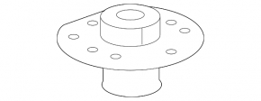 Shock absorber support front right GMC Terrain 10-17