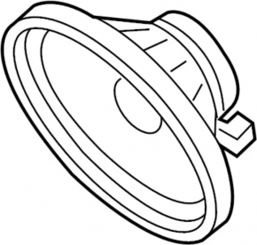 Speaker rear right Nissan Pathfinder 13-20 dented