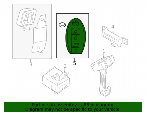 Smart Key Nissan Murano z51 09-14