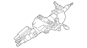 Toyota Avalon 05-12 steering column