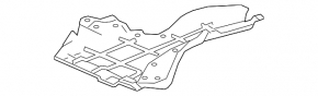 Rear right underbody protection for Honda Accord 18-22 type 2