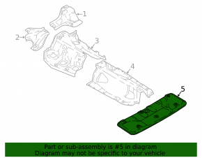 Audi Q5 80A 18-24 Rear Exhaust Heat Shield