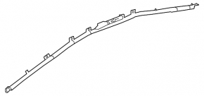 Airbag side curtain right Chevrolet Volt 16- shot