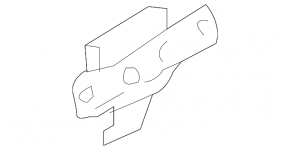 Right tailgate hinge for Infiniti FX35 FX45 03-08