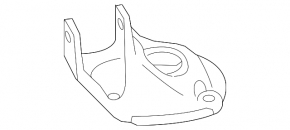Upper Engine Mount Bracket Porsche Cayenne 958 11-17