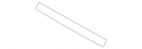 Front bumper mount, left lower wing, Mercedes A-class V177 19-22 small