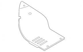 Right TV cover for Land Rover Range Rover 2018-2021