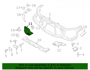Right TV cover for Land Rover Range Rover 2018-2021