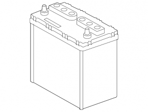 Battery 12v TOYOTA RAV4 13-18 75Ah 630A Asia +-Reverse EXIDE
