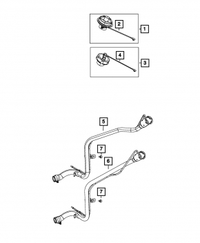 Jeep Patriot 11-17 Fuel Filler Neck