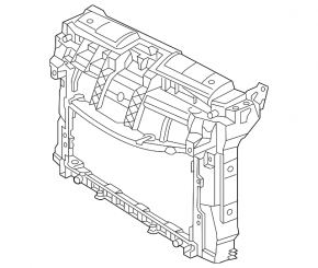 TV Panel Radiator VW Beetle 12-19