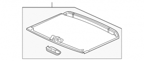 Sunroof Curtain Honda HR-V 16-22 Ser