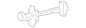 Front left door stop for Honda Accord 13-17