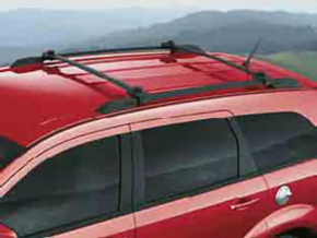 2 longitudinal roof rails for Dodge Journey 11-13