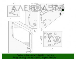 Kia Sorento 16-18 Air Conditioner Heater Valve