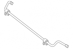 Rear stabilizer Mercedes W213 E 300/350 17-23 2.0T
