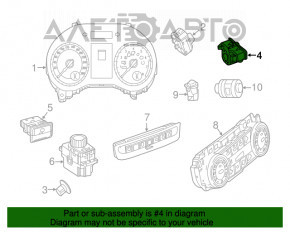 Light control Mercedes GLA 15-20 without fog lights